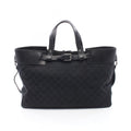 Gucci Tote GG Canvas Black Handbag