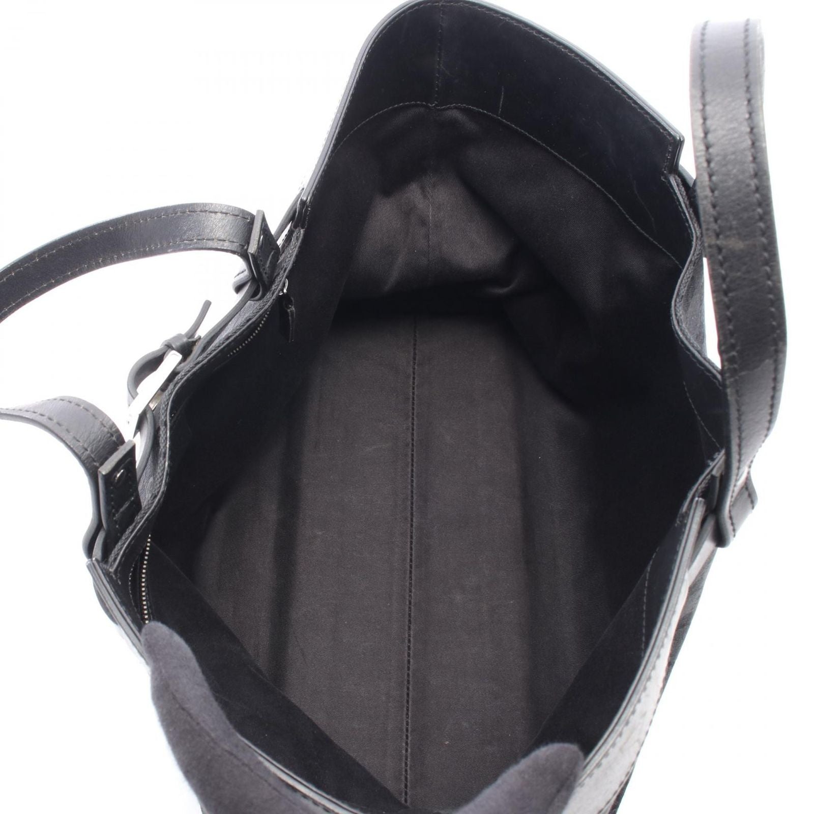 Gucci Tote GG Canvas Black Handbag