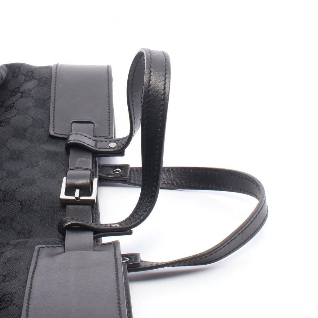 Gucci Tote GG Canvas Black Handbag
