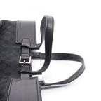 Gucci Tote GG Canvas Black Handbag