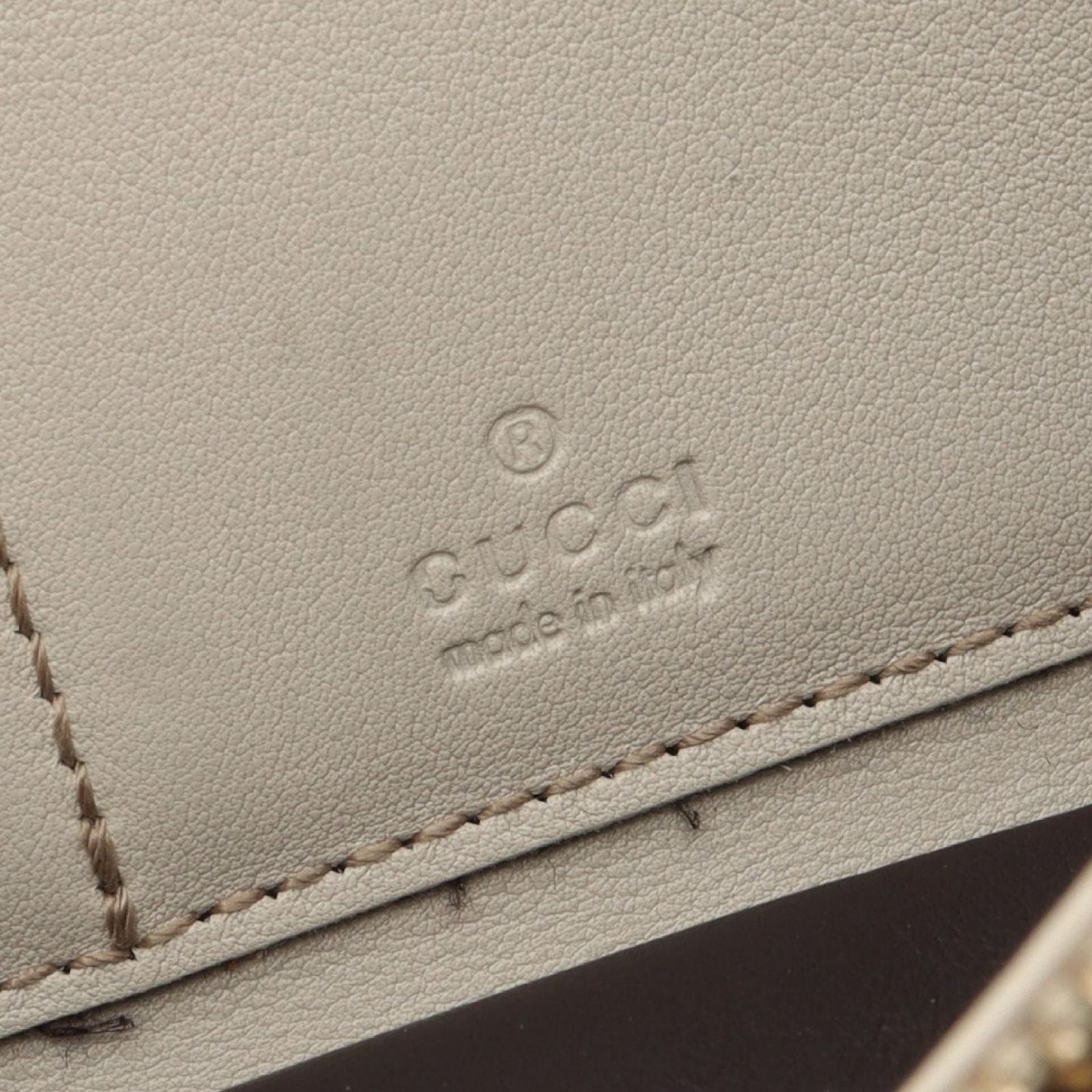 Gucci L Wallet Ivory