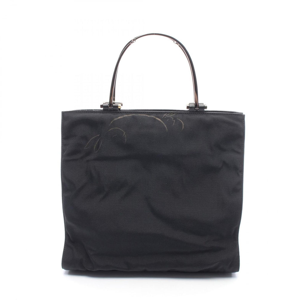 Gucci Tote Bag 002 Black Leather