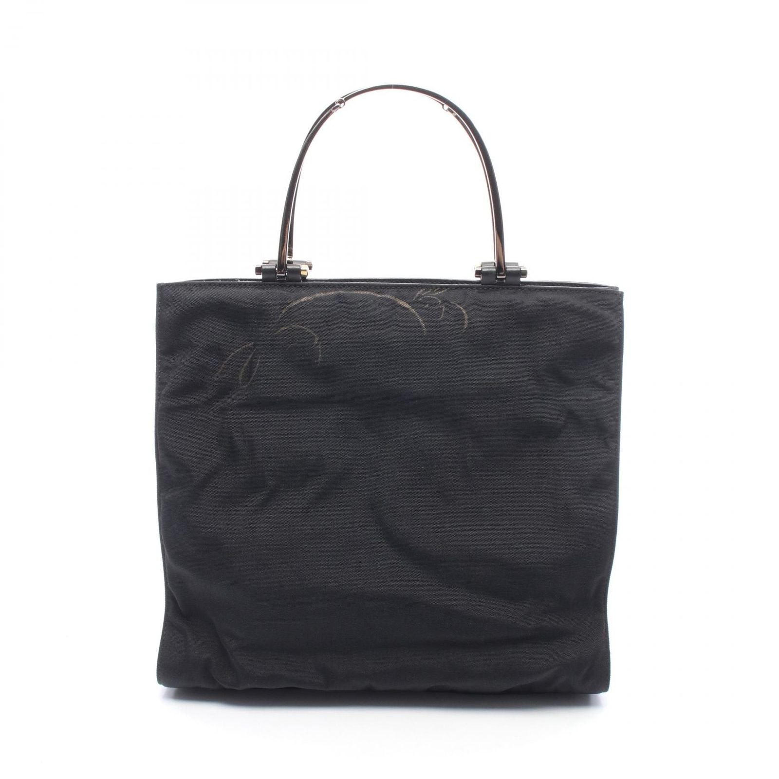 Gucci Tote Bag 002 Black Leather