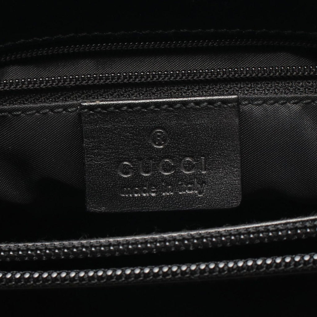 Gucci Tote Bag 002 Black Leather