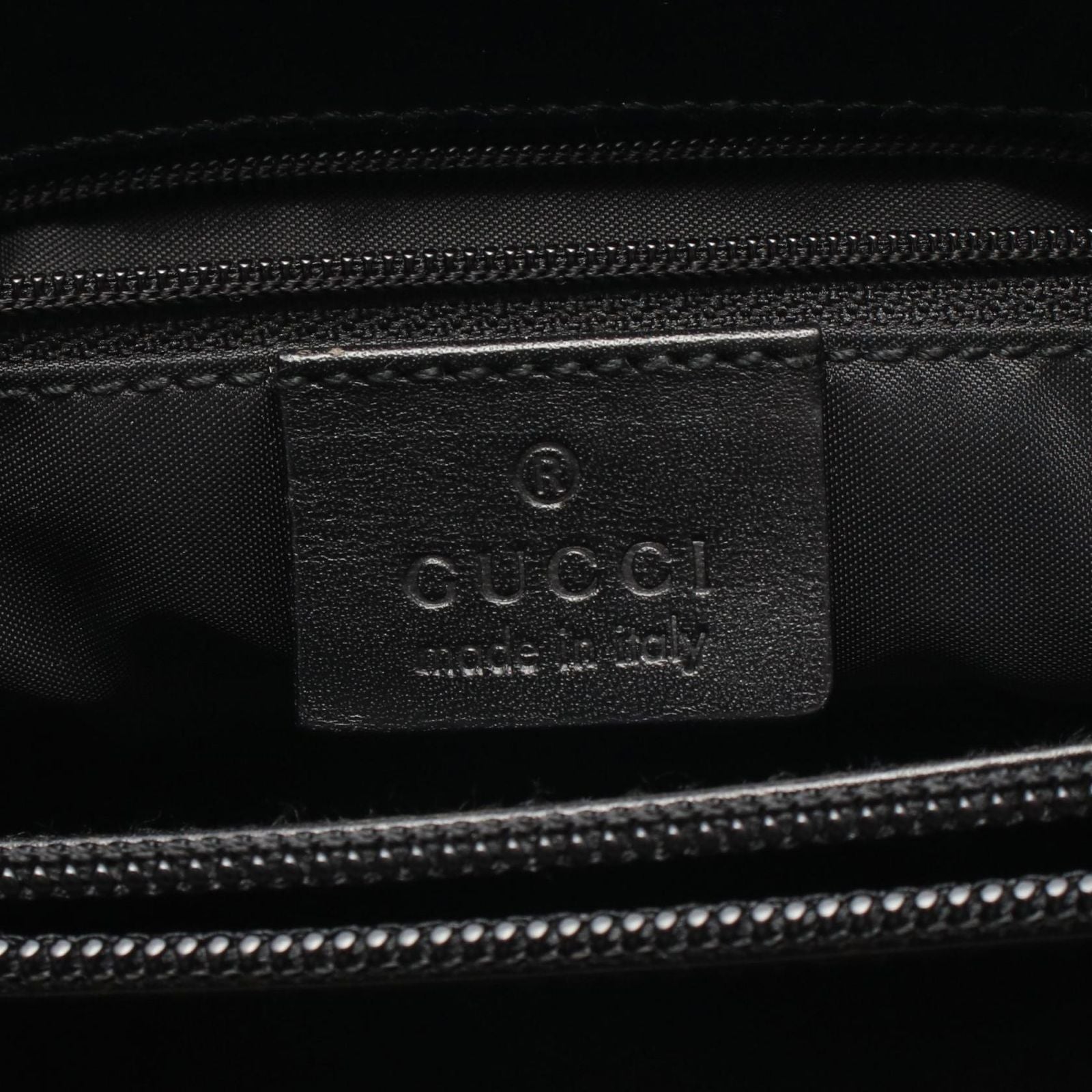 Gucci Tote Bag 002 Black Leather