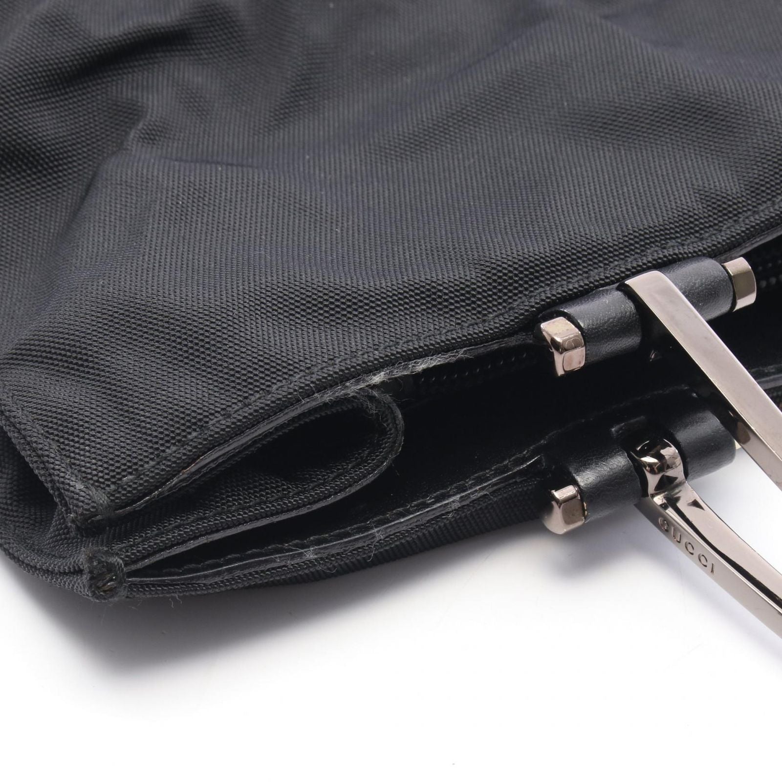 Gucci Tote Bag 002 Black Leather