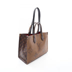 Louis Vuitton Tote Bag On The Go MM Canvas Leather