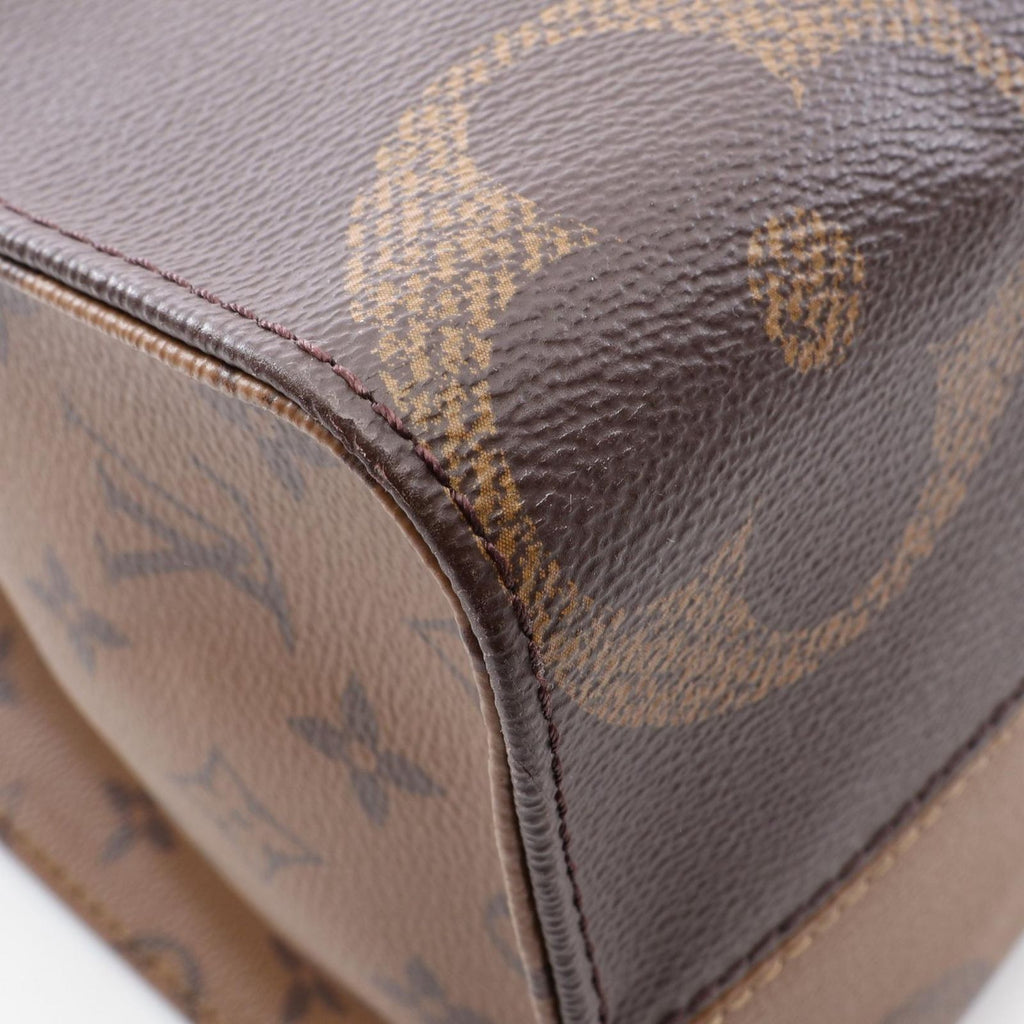 Louis Vuitton Tote Bag On The Go MM Canvas Leather