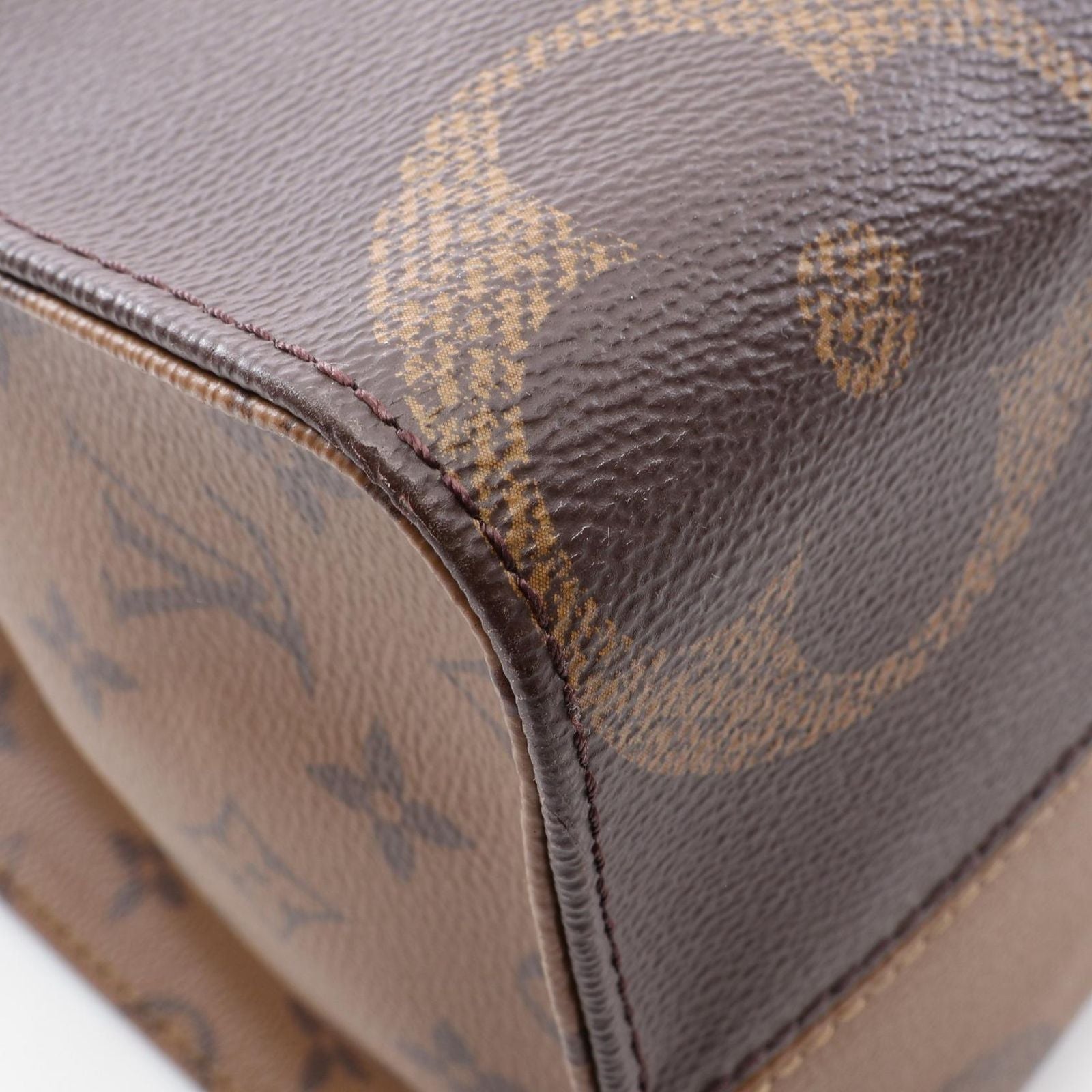 Louis Vuitton Tote Bag On The Go MM Canvas Leather
