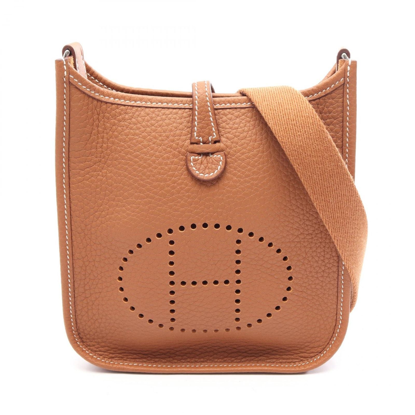 Hermes Shoulder Bag Evelyne Amazon TPM Gold