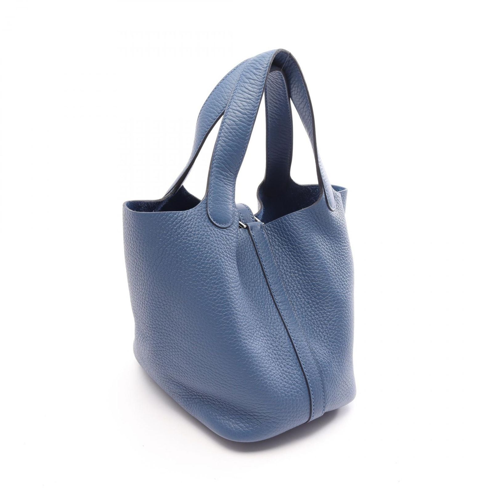 Hermes Handbag Picotin Lock PM Blue