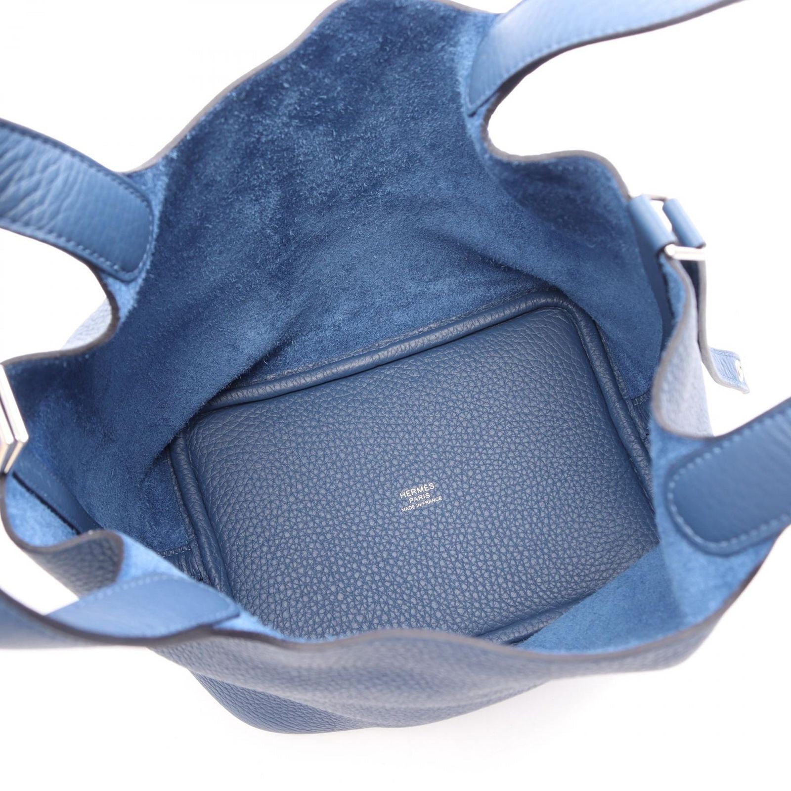 Hermes Handbag Picotin Lock PM Blue