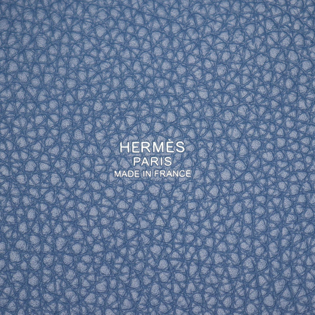 Hermes Handbag Picotin Lock PM Blue