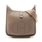 Hermes Shoulder Bag Evelyne 3 Trois PM Etoupe Leather