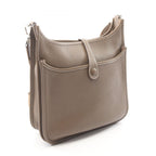 Hermes Shoulder Bag Evelyne 3 Trois PM Etoupe Leather