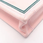 Dior Tote Bag Book Small 2-Way Pink Canvas