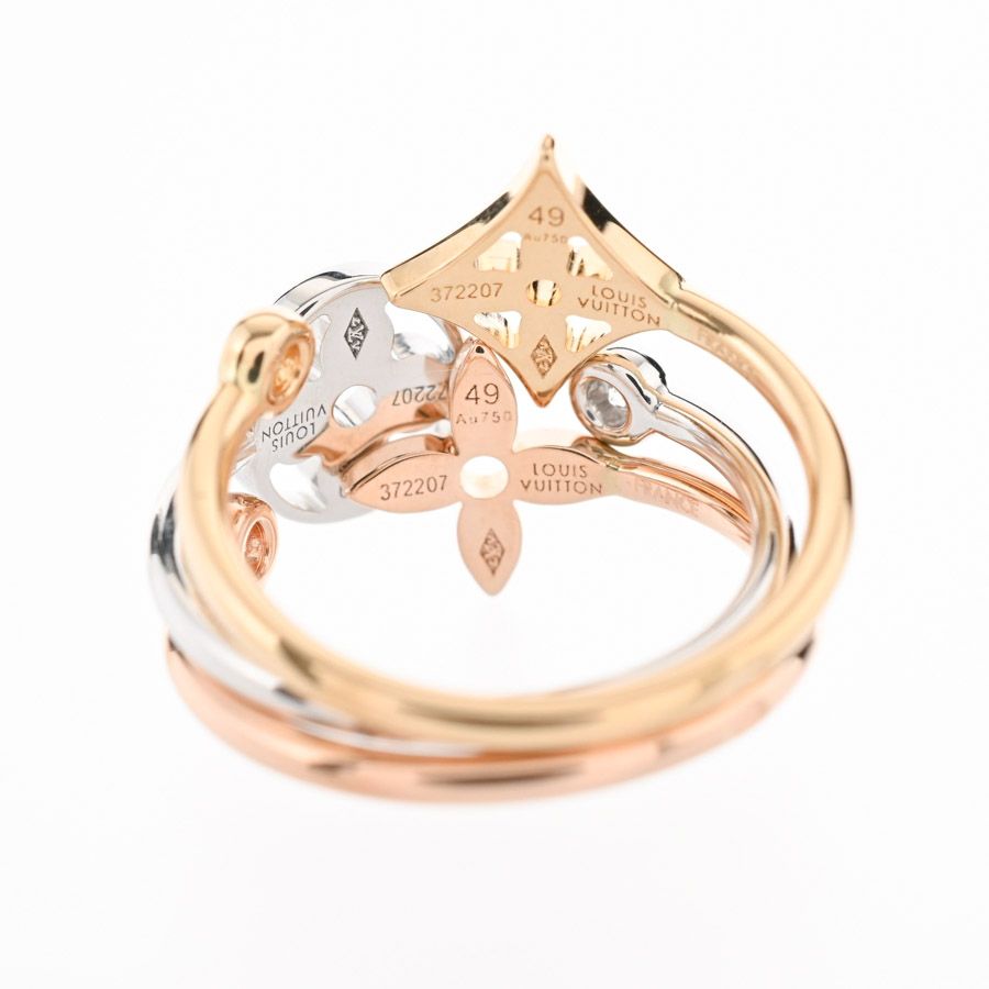 Louis Vuitton Ring Bague Monogram Idylle — view 4