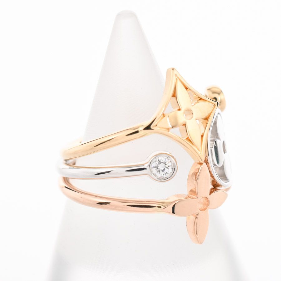 Louis Vuitton Ring Bague Monogram Idylle — view 2