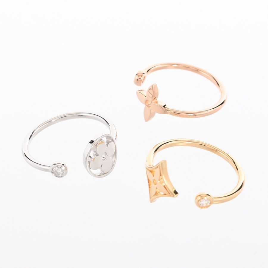 Louis Vuitton Ring Bague Monogram Idylle — view 5