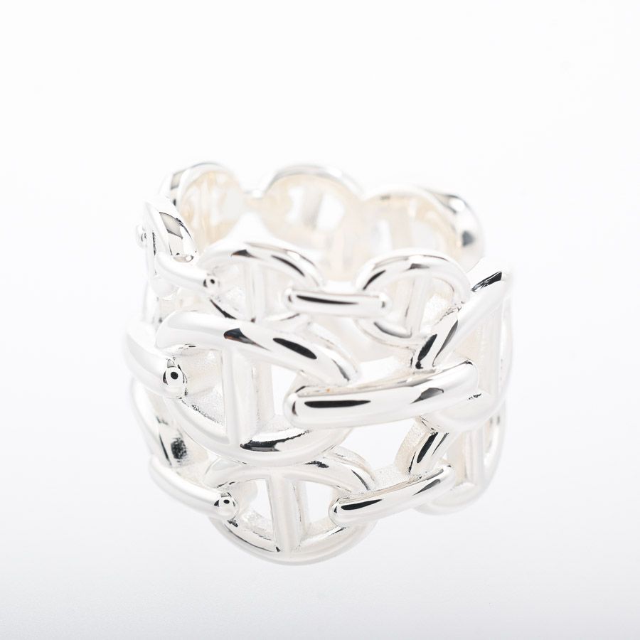 Hermes Ring Chaine D'Ancre Enchainee GM — view 3