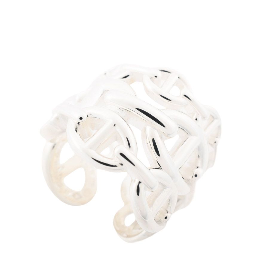Hermes Ring Chaine D'Ancre Enchainee GM