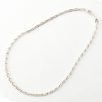 Gucci Era Figaro Chain Necklace 925 Sterling Silver