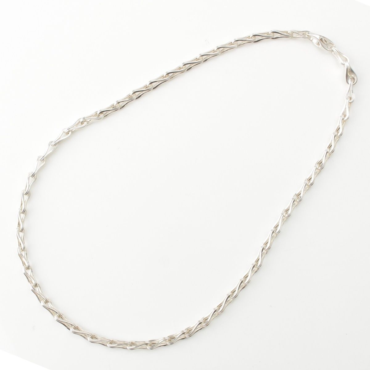 Gucci Era Figaro Chain Necklace 925 Sterling Silver