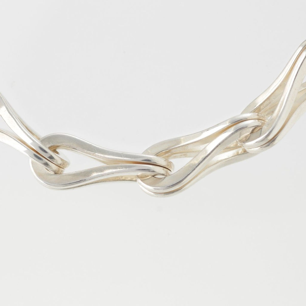 Gucci Era Figaro Chain Necklace 925 Sterling Silver