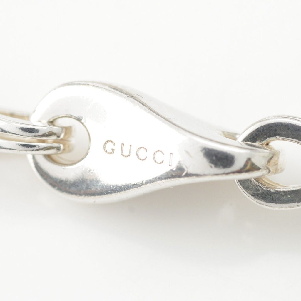 Gucci Era Figaro Chain Necklace 925 Sterling Silver