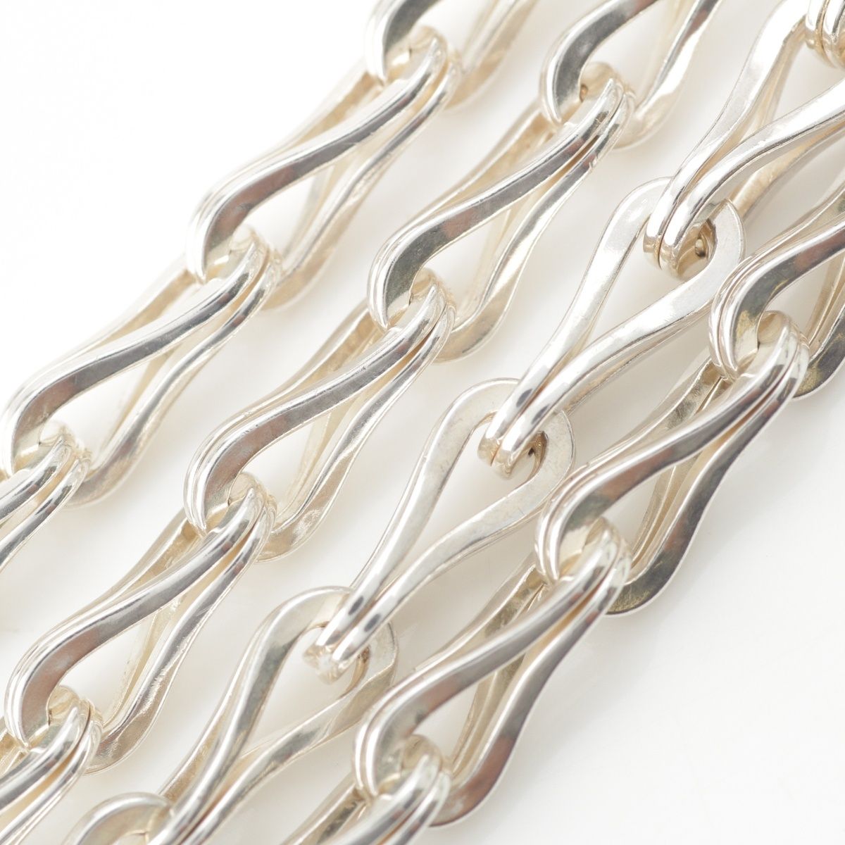 Gucci Era Figaro Chain Necklace 925 Sterling Silver