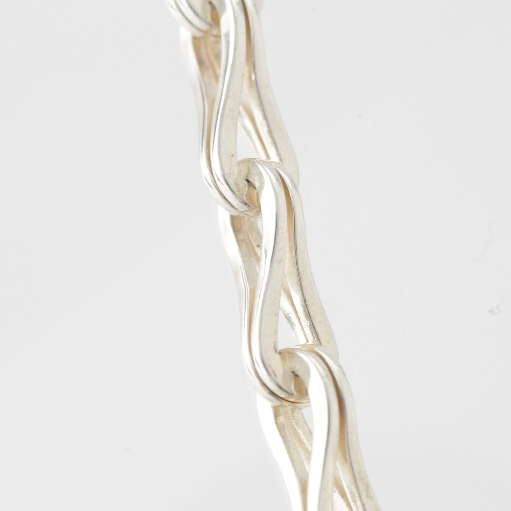 Gucci Era Figaro Chain Necklace 925 Sterling Silver