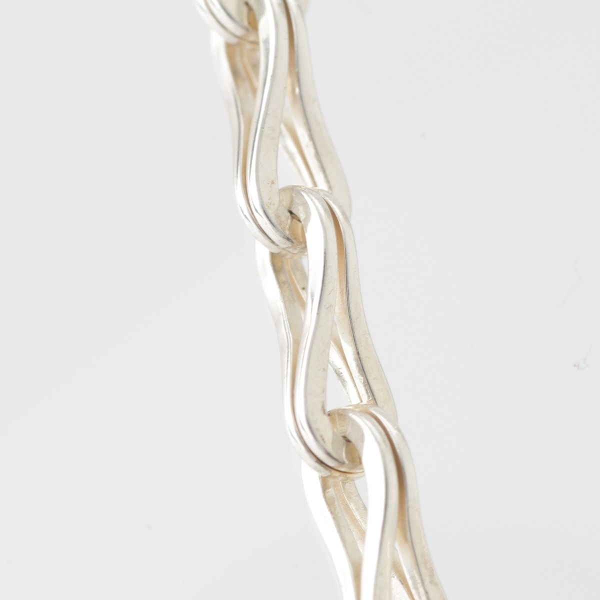 Gucci Era Figaro Chain Necklace 925 Sterling Silver