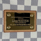Louis Vuitton Shoulder Bag Galleria PM Damier Azur Canvas White Gold — view 6