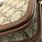 Gucci Interlocking Wallet Brown