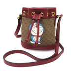 Gucci Doraemon Mini GG Supreme Bucket Bag