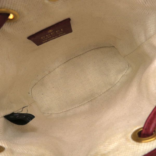 Gucci Doraemon Mini GG Supreme Bucket Bag