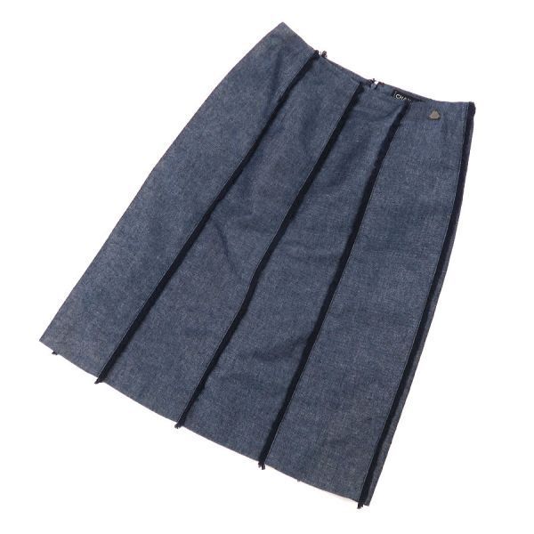 Chanel 00c Skirt Navy — view 3