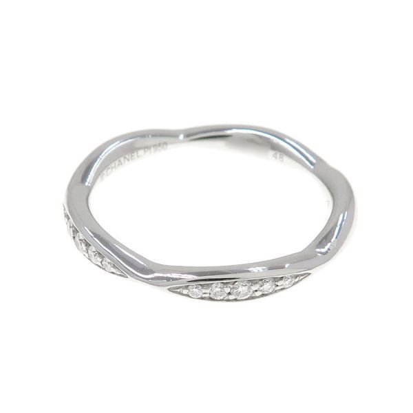 Chanel Camellia Collection Ring Half Eternity