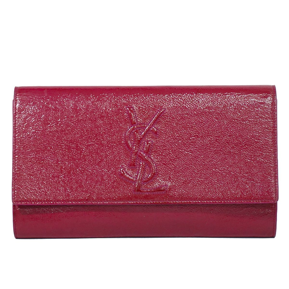 Saint Laurent YSL Belle de Jour Clutch Patent Leather