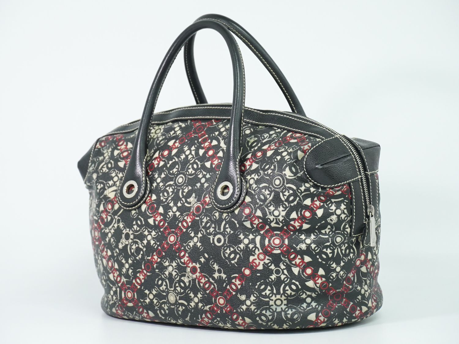 Chanel Coco Travel Mini Boston Bag Black