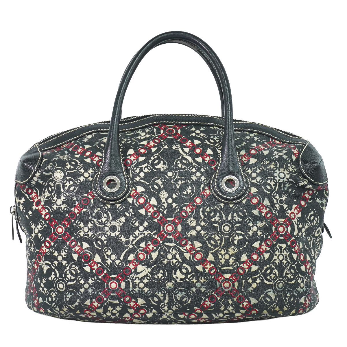 Chanel Coco Travel Mini Boston Bag Black