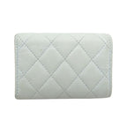Chanel Trifold Wallet Blue