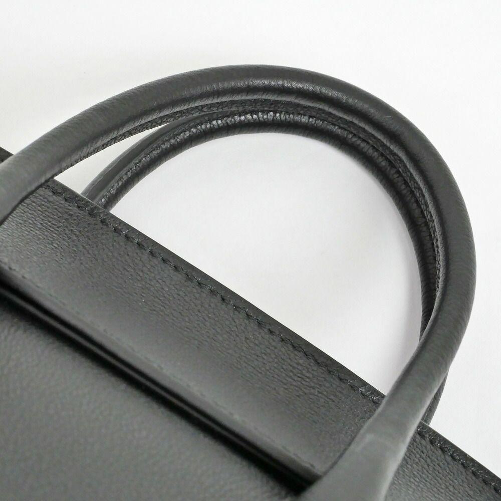 Celine Little Luggage Black Calfskin 2-Way Handbag