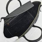 Celine Little Luggage Black Calfskin 2-Way Handbag