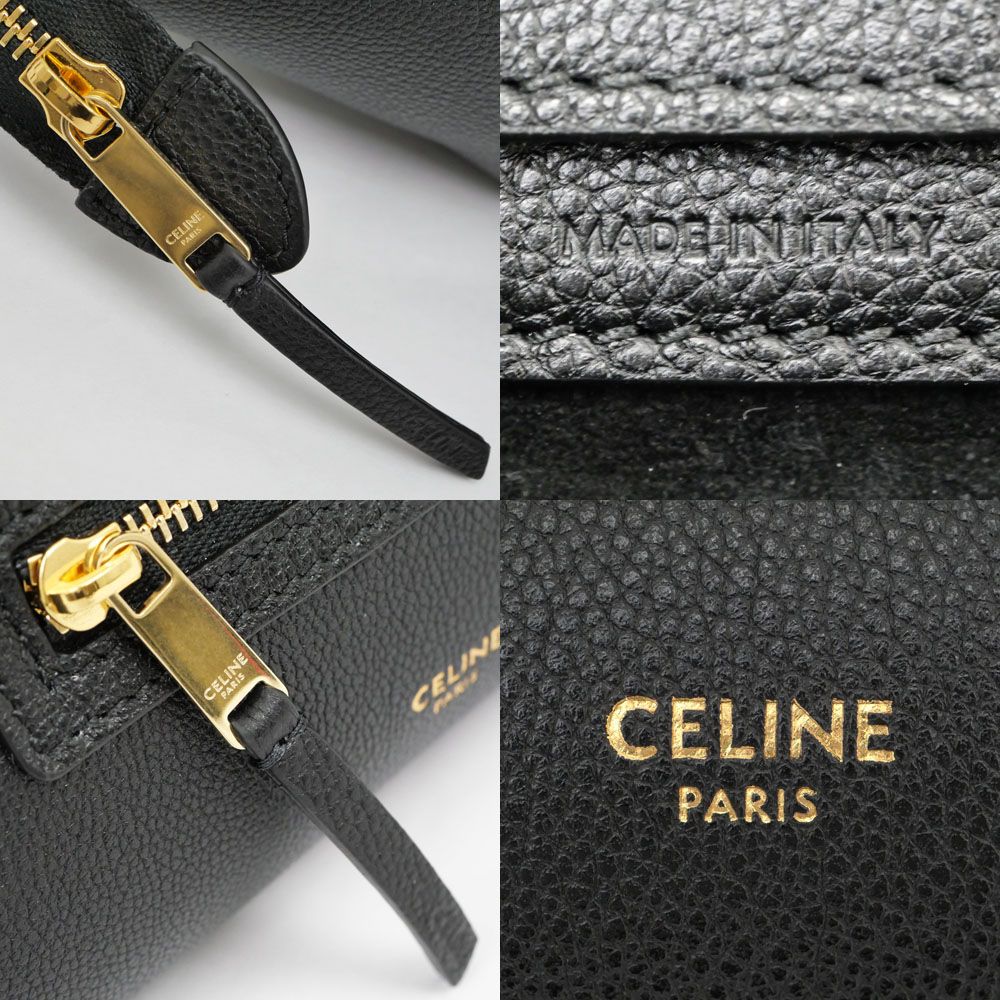 Celine Little Luggage Black Calfskin 2-Way Handbag