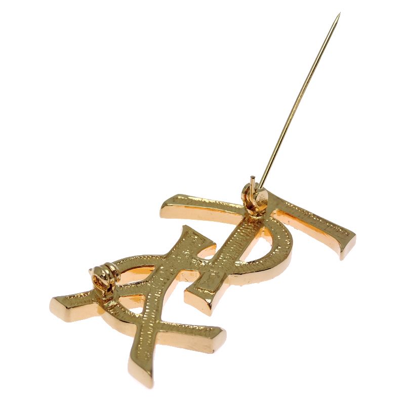 Saint Laurent Brooch Silver