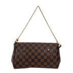 Louis Vuitton Shoulder Bag Favorite MM Brown Damier