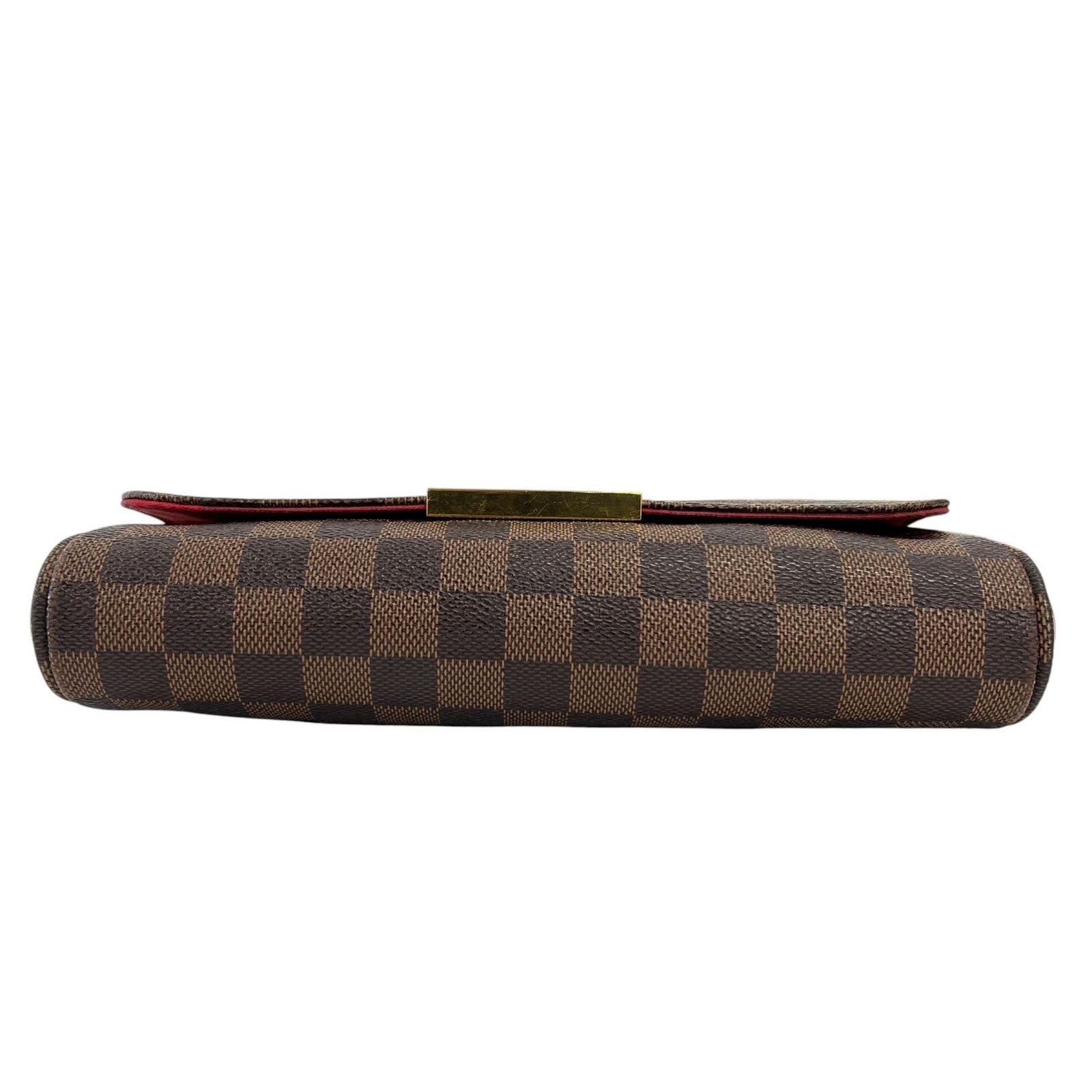 Louis Vuitton Shoulder Bag Favorite MM Brown Damier