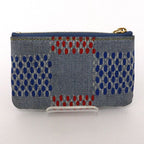 Louis Vuitton Pochette Cles Key Case Blue Key Holder