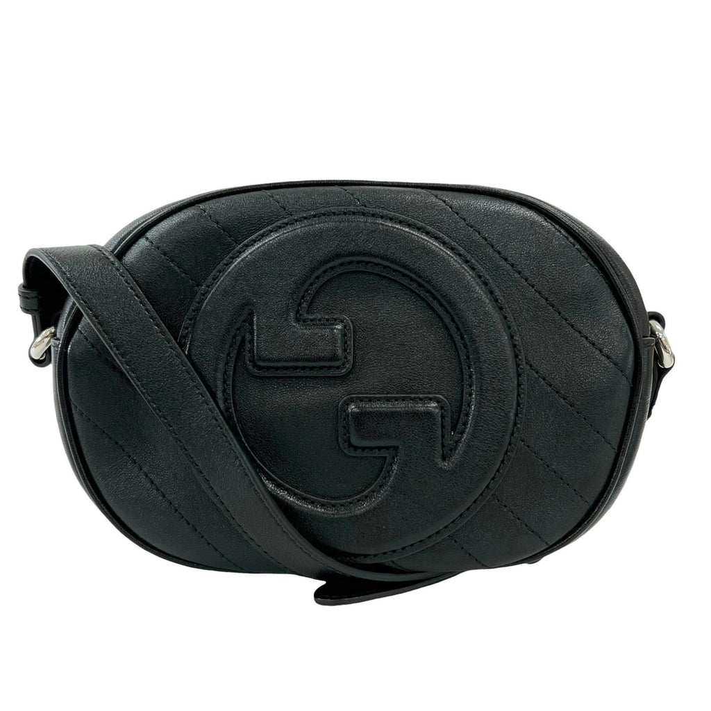 Gucci Shoulder Bag Black Blanc